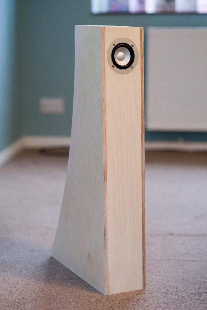 Frugel Horn Lite flat pack speaker kit KJF Audio