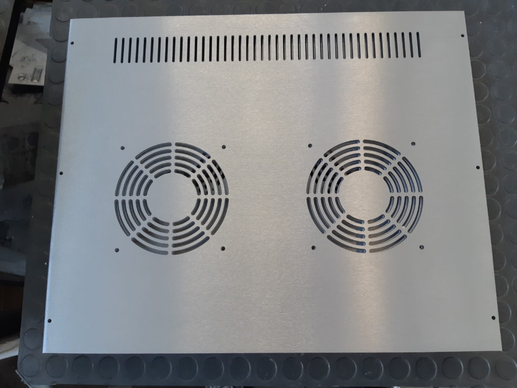 MA-01 Case lid before Anodising